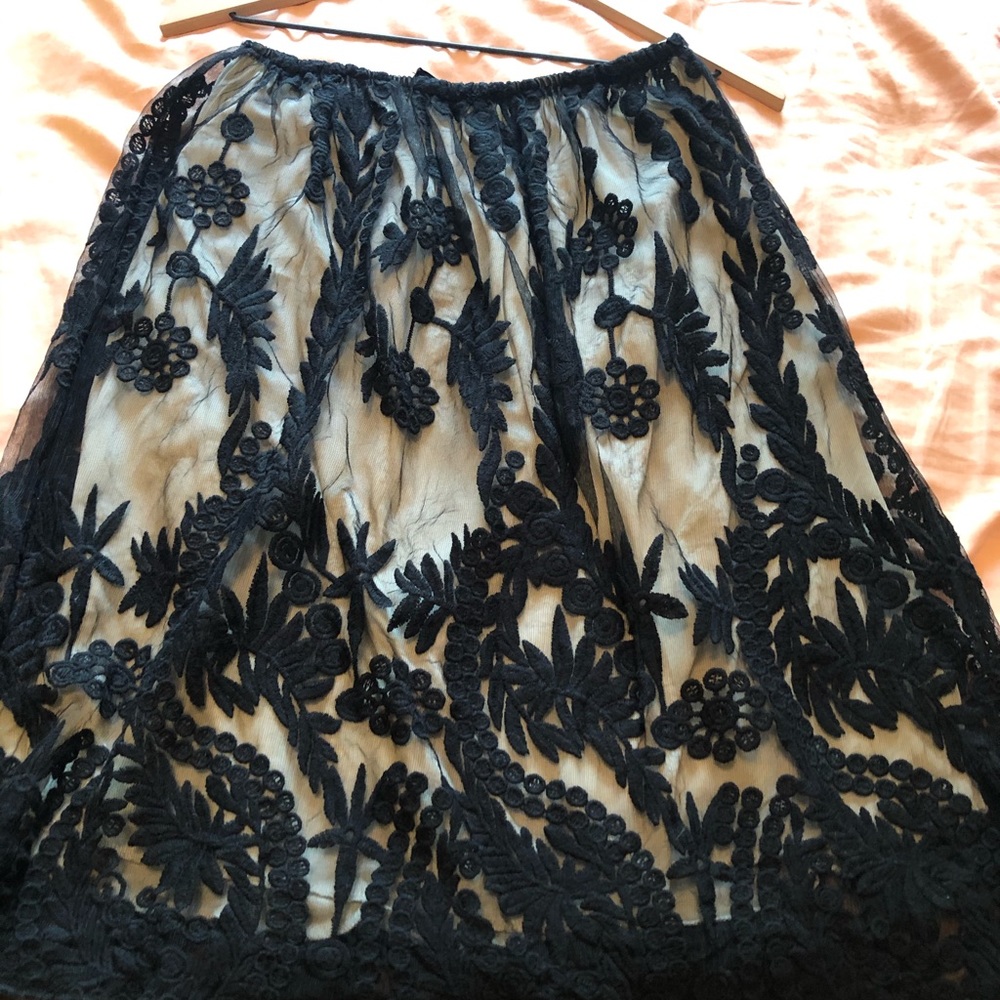 Cute strapless mini dress